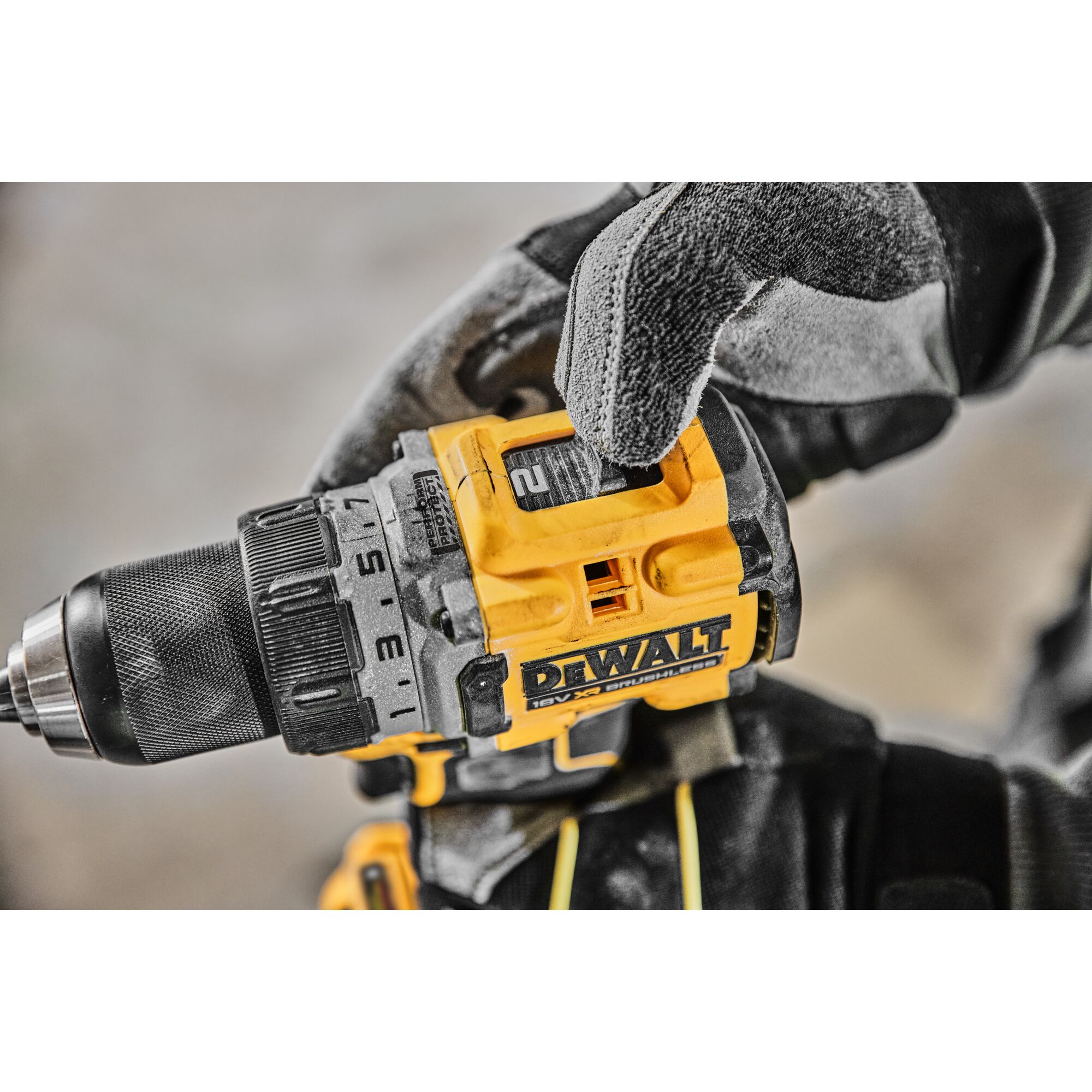 DEWALT Borstelloze Compacte Schroef-boormachine 18V XR (in TSTAK koffer, met 2x 5.0 Ah POWERSTACK accu en lader) 9 DEWALT Borstelloze Compacte Schroef-boormachine 18V XR (in TSTAK koffer, met 2x 5.0 Ah POWERSTACK accu en lader) - Afbeelding 9