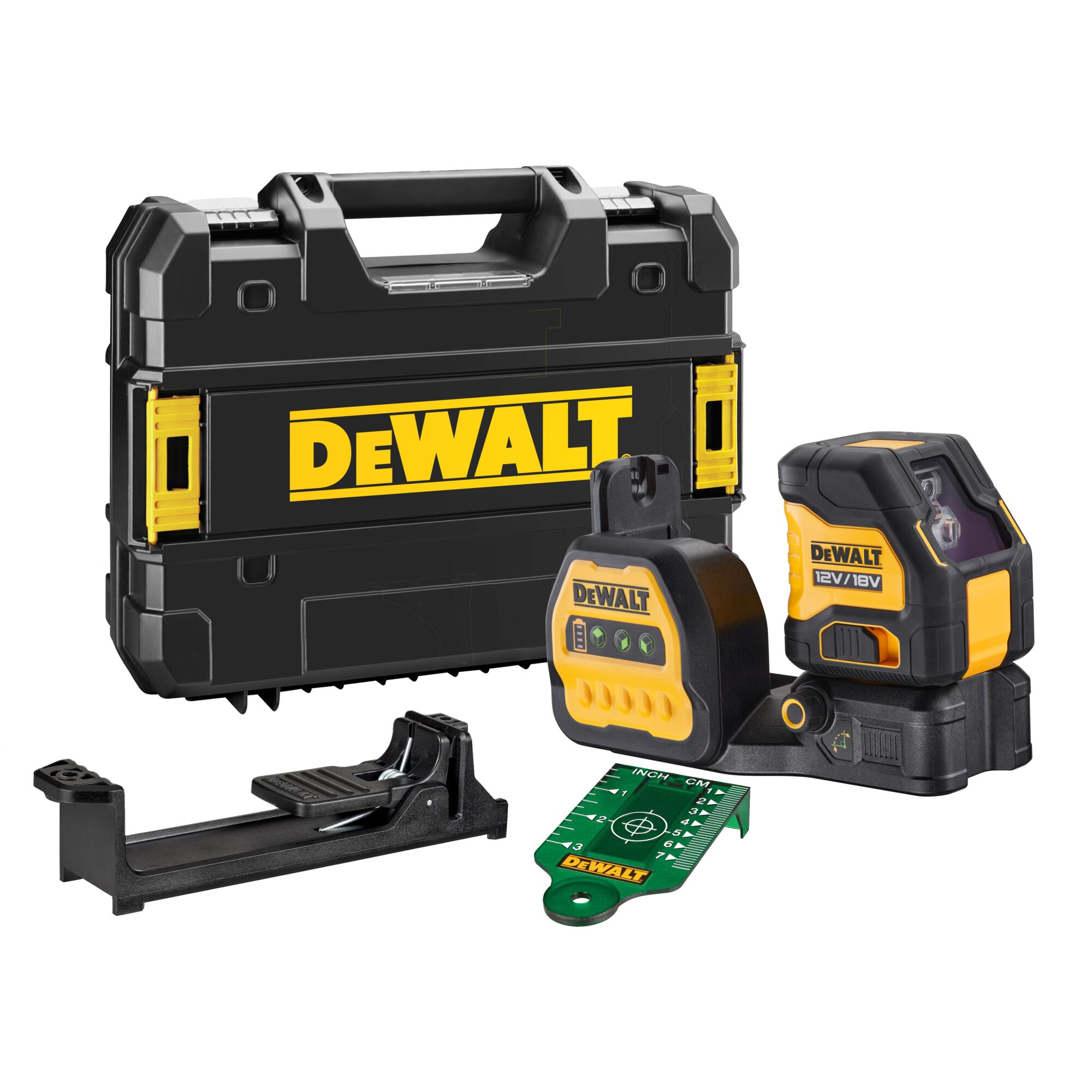 DEWALT Multivoltage 12V18V Kruislijnlaser - Groen - naakt 12 DEWALT Multivoltage 12V18V Kruislijnlaser - Groen - naakt - Afbeelding 12