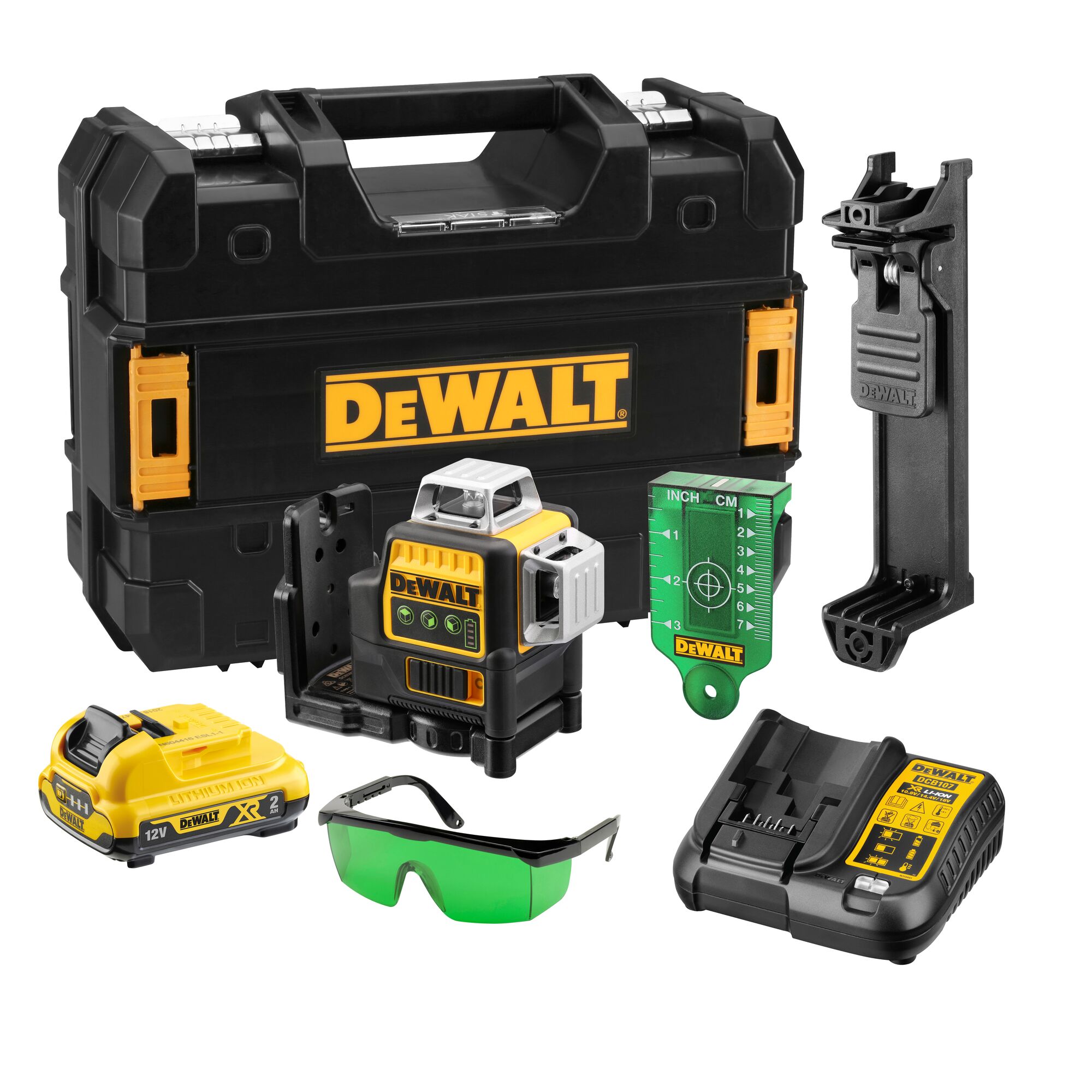 DEWALT Zelfnivellerende multilijnlaser 3x360° 12V XR - Groen 18 DEWALT Zelfnivellerende multilijnlaser 3x360° 12V XR - Groen - Afbeelding 18