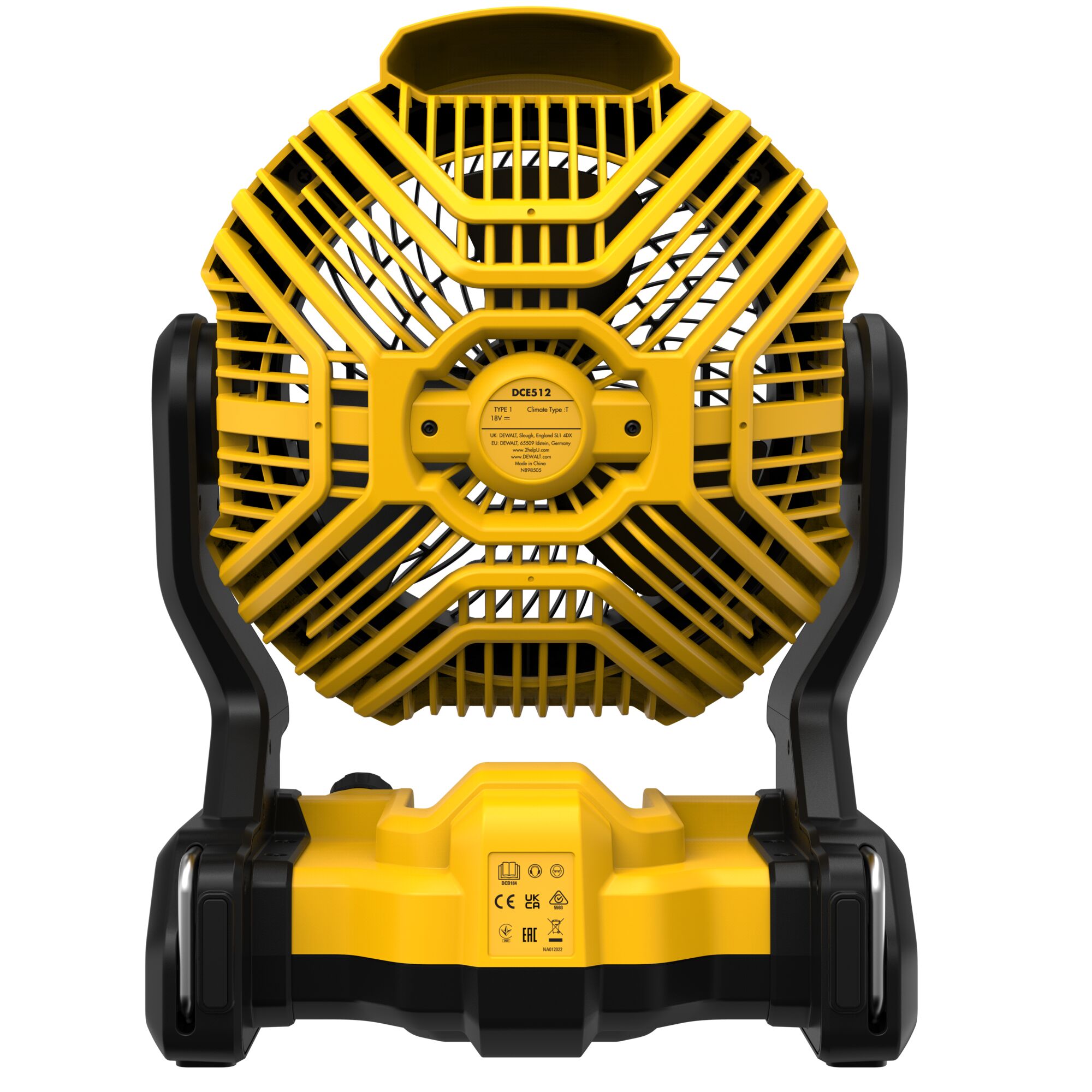 DEWALT Bouwventilator 18V XR (zonder accu en lader) 3 DEWALT Bouwventilator 18V XR (zonder accu en lader) - Afbeelding 3