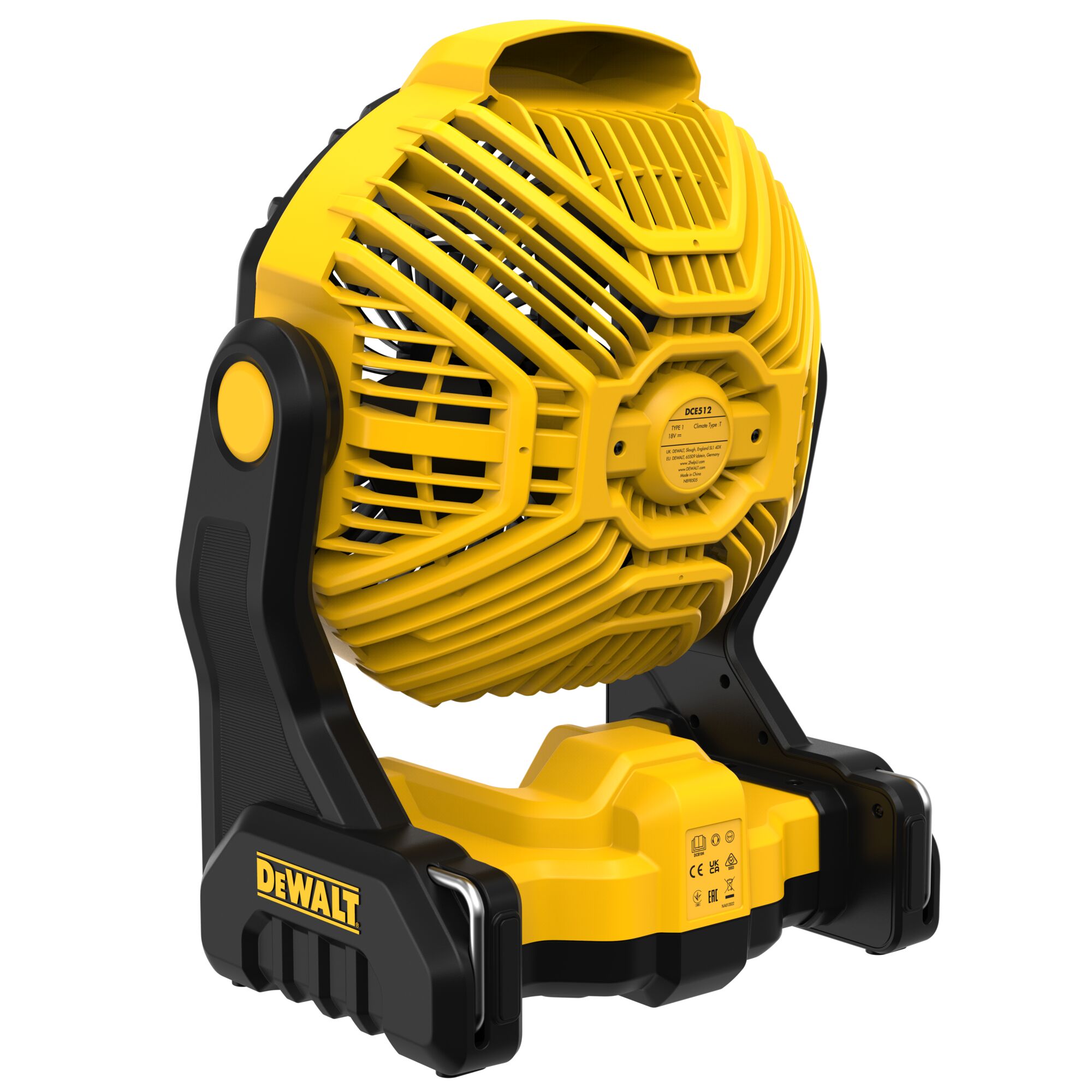 DEWALT Bouwventilator 18V XR (zonder accu en lader) 4 DEWALT Bouwventilator 18V XR (zonder accu en lader) - Afbeelding 4