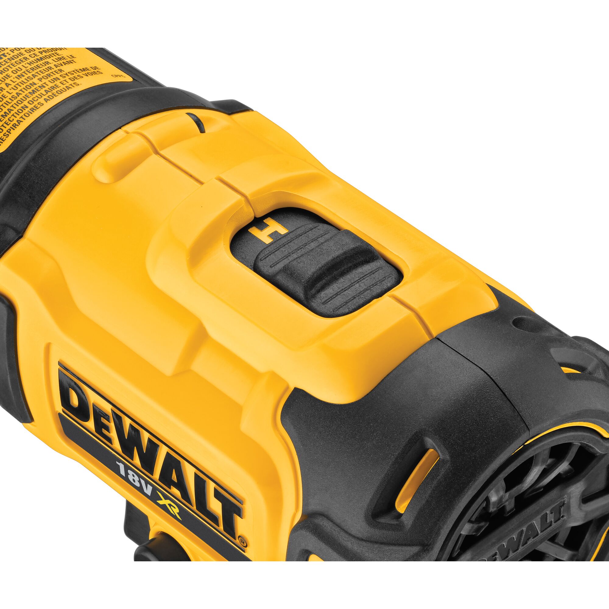DEWALT Heteluchtpistool 18V XR (zonder accu en lader) 8 DEWALT Heteluchtpistool 18V XR (zonder accu en lader) - Afbeelding 8