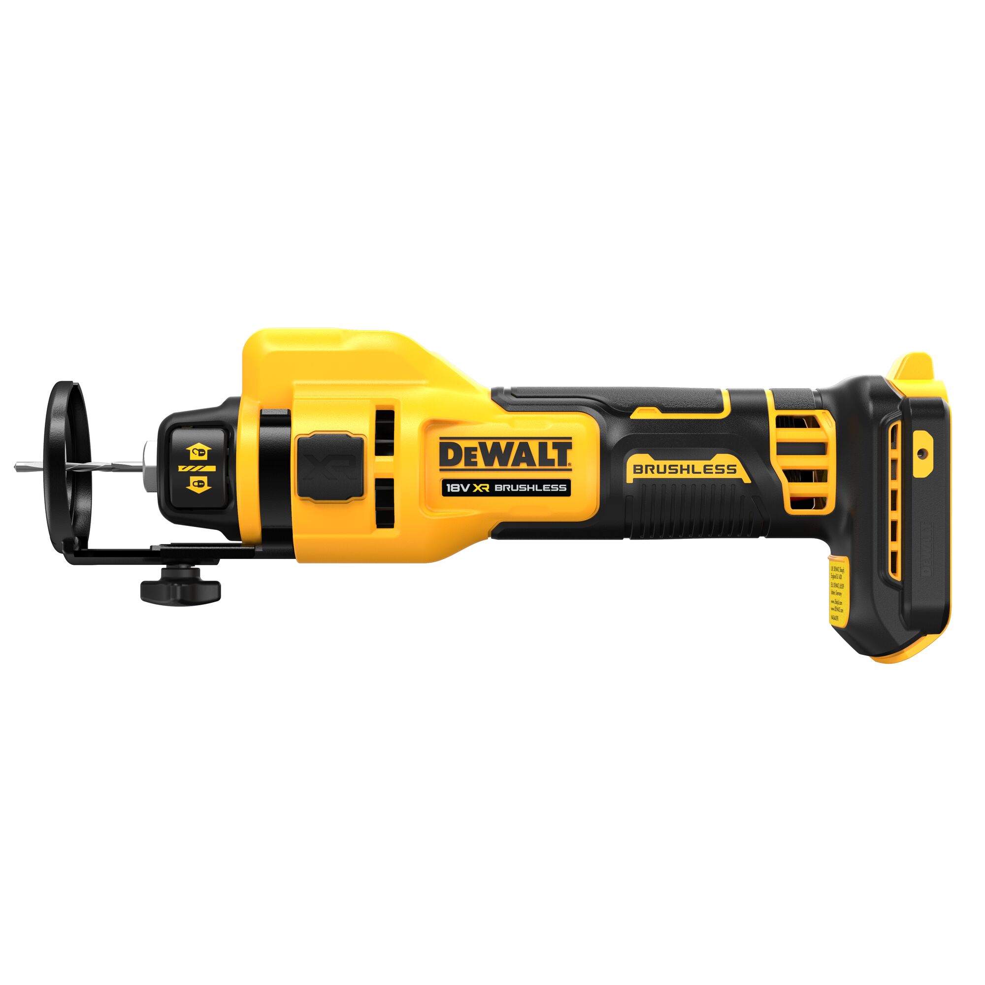 DEWALT Borstelloze Gipsfrees 18V XR (zonder accu en lader) 2 DEWALT Borstelloze Gipsfrees 18V XR (zonder accu en lader) - Afbeelding 2