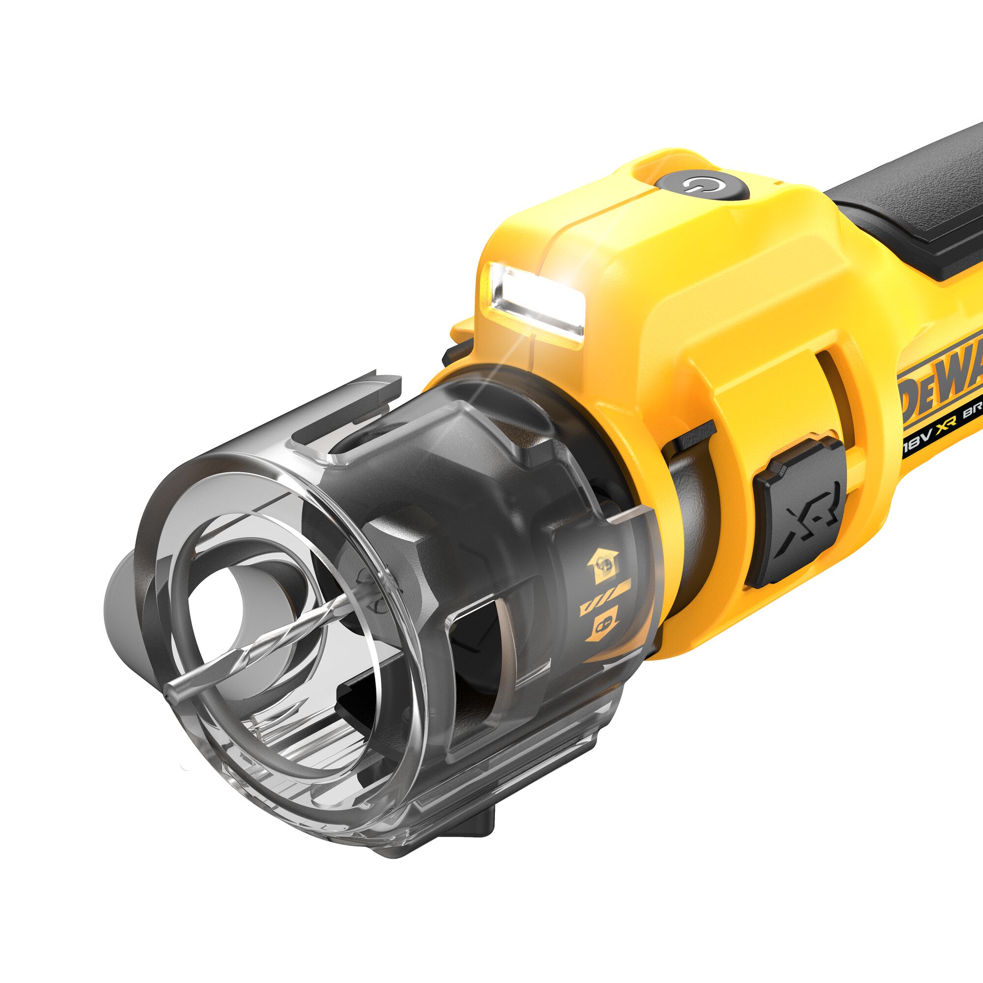 DEWALT Borstelloze Gipsfrees 18V XR (zonder accu en lader) 7 DEWALT Borstelloze Gipsfrees 18V XR (zonder accu en lader) - Afbeelding 7