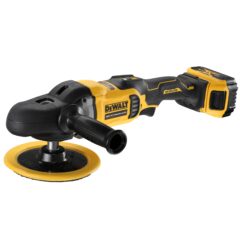 DEWALT Borstelloze Haakse polijstmachine 18V XR 125-180mm (in draagtas, met 2x 5.0 Ah accu en XR lader)
