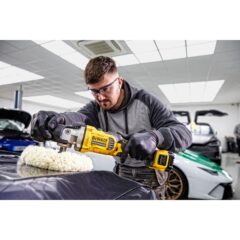 DEWALT Borstelloze Haakse polijstmachine 18V XR 125-180mm (in draagtas, met 2x 5.0 Ah accu en XR lader) - Afbeelding 4