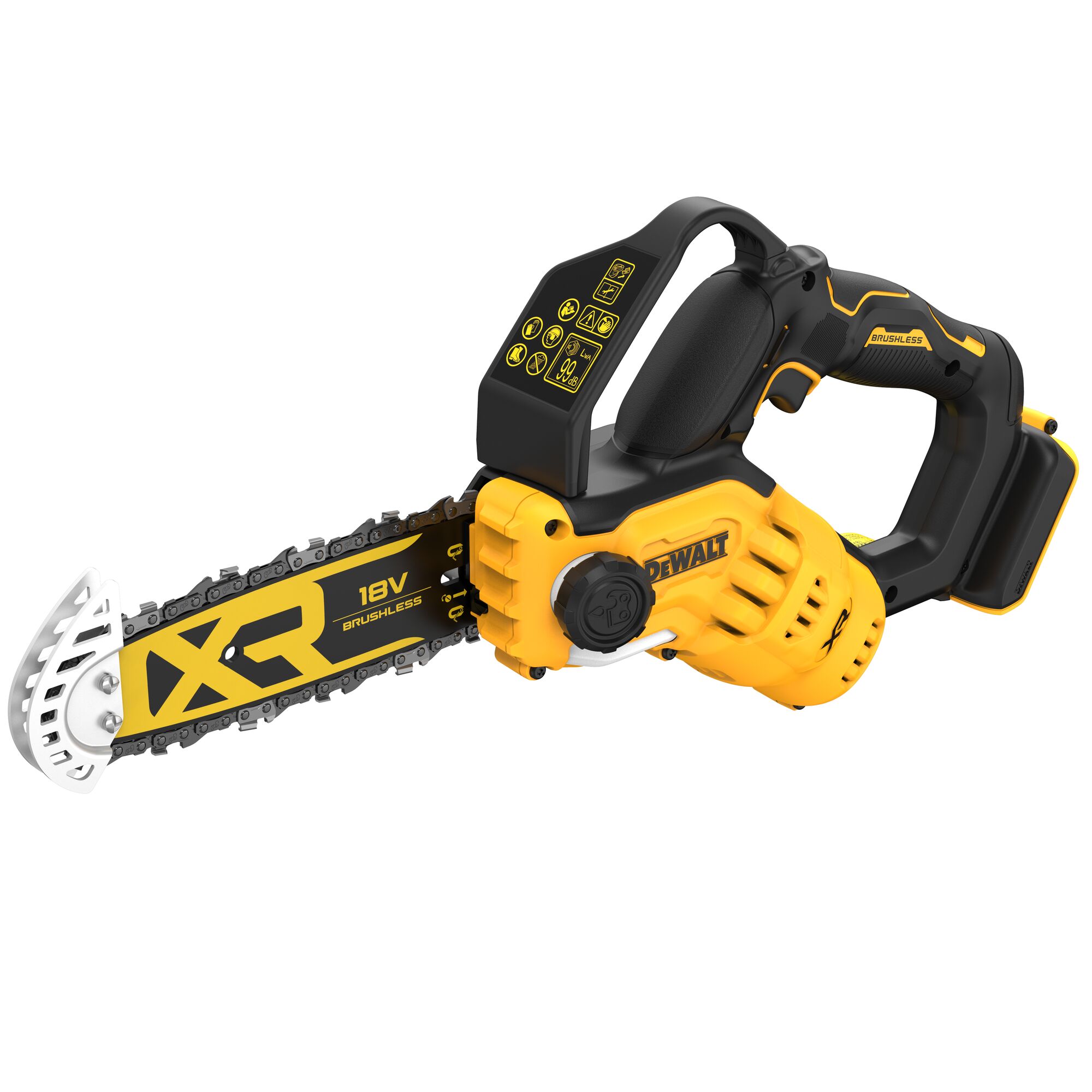 DEWALT 18V XR Brushless Snoeizaag 20cm (zonder accu en lader) 3 DEWALT 18V XR Brushless Snoeizaag 20cm (zonder accu en lader) - Afbeelding 3