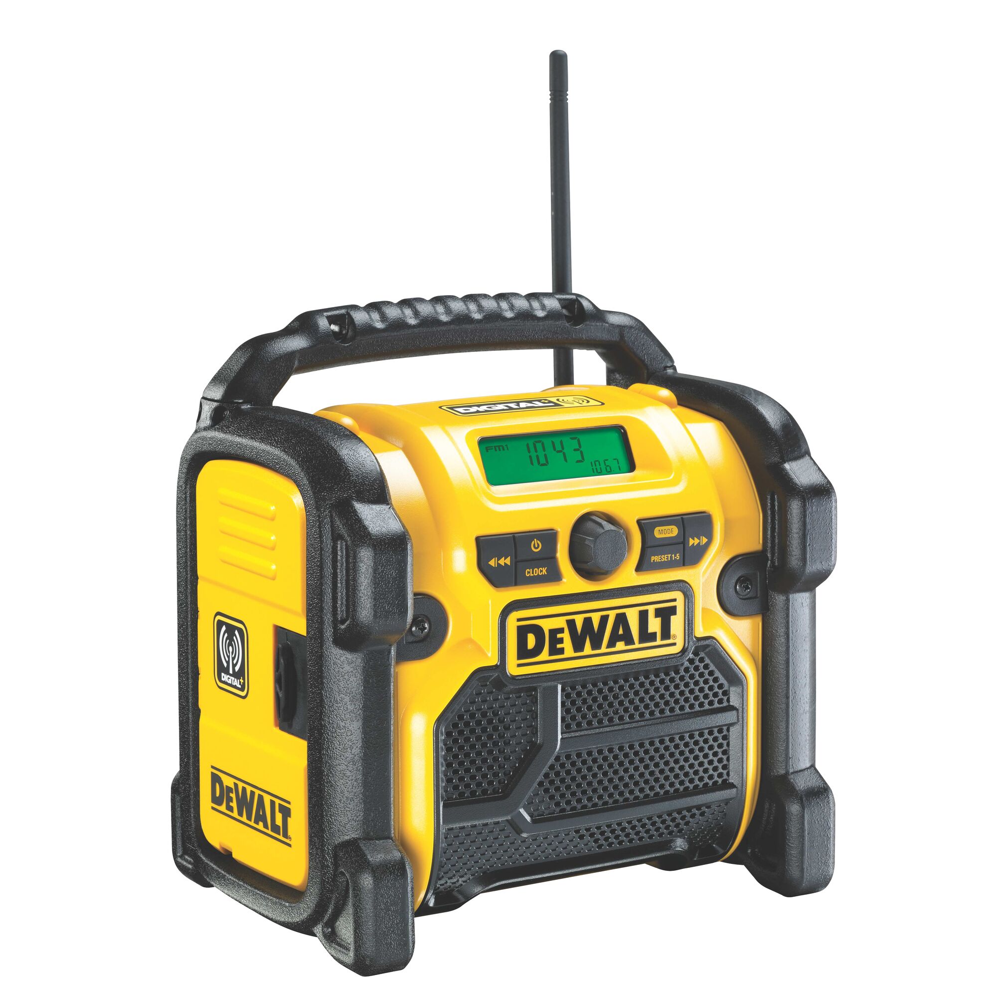 DEWALT Compacte FM/DAB+ radio 12V/18V XR 2 DEWALT Compacte FM/DAB+ radio 12V/18V XR - Afbeelding 2