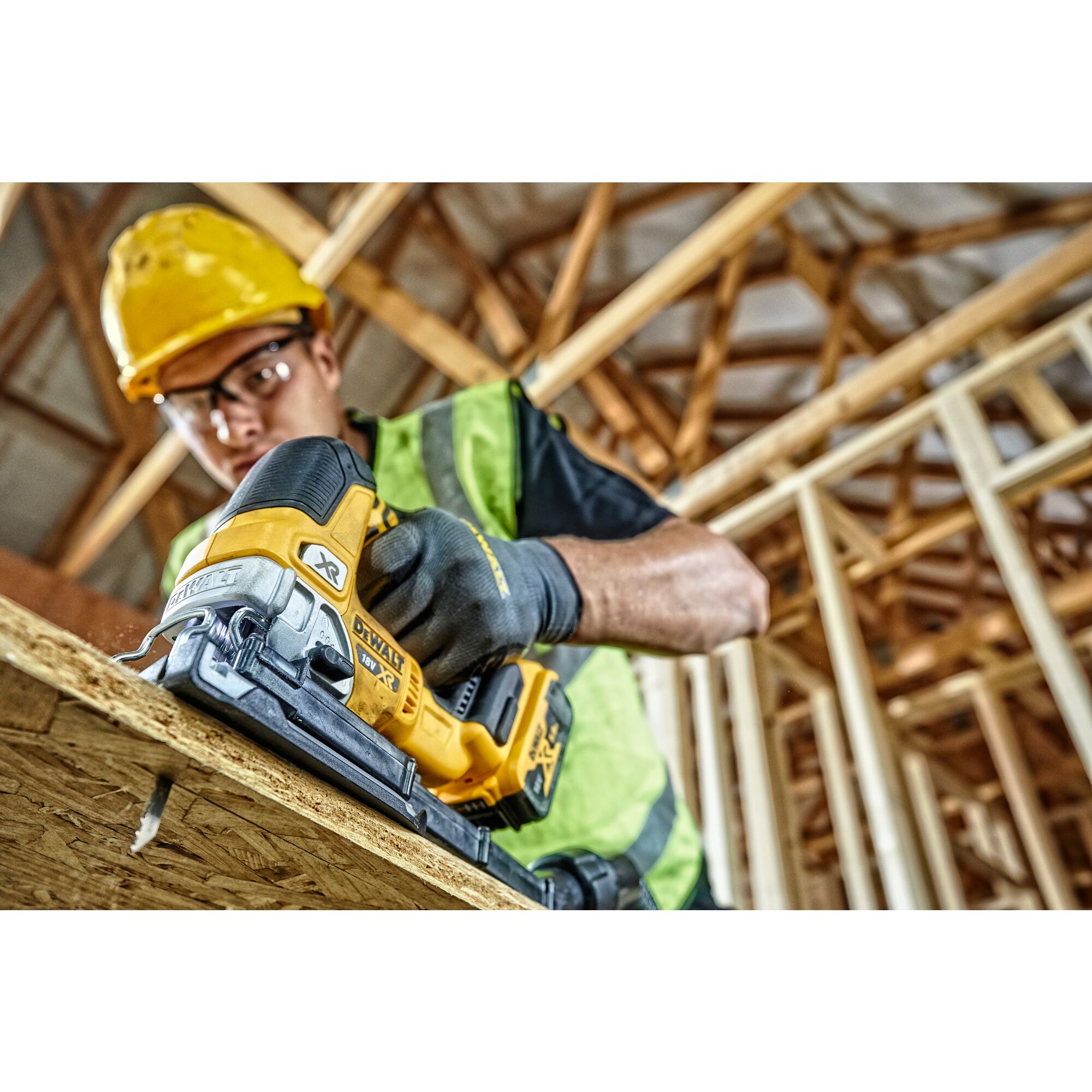 DEWALT Borstelloze Decoupeerzaag 18V XR (met 2x 5.0Ah accu en XR lader) 5 DEWALT Borstelloze Decoupeerzaag 18V XR (met 2x 5.0Ah accu en XR lader) - Afbeelding 5
