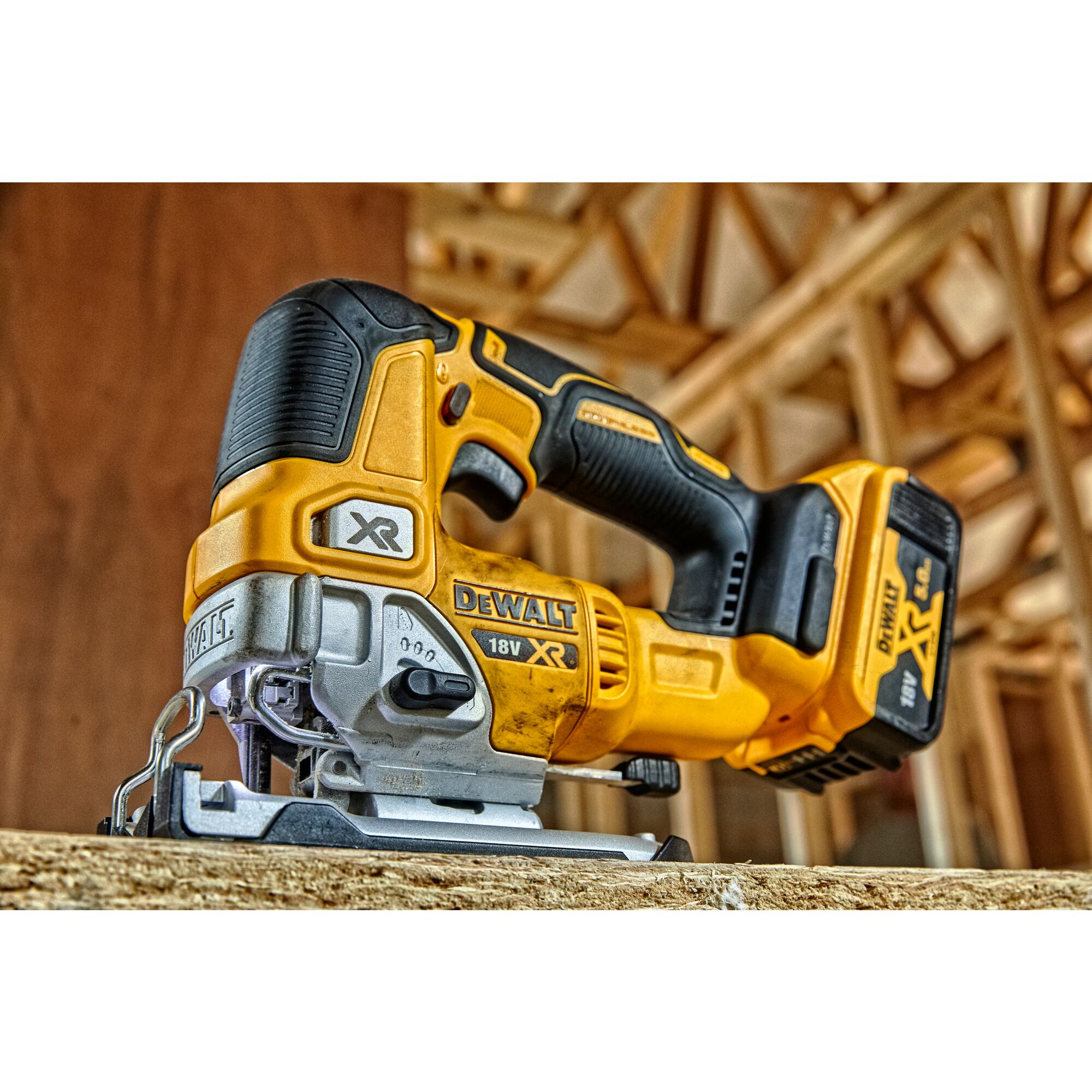 DEWALT Borstelloze Decoupeerzaag 18V XR (met 2x 5.0Ah accu en XR lader) 8 DEWALT Borstelloze Decoupeerzaag 18V XR (met 2x 5.0Ah accu en XR lader) - Afbeelding 8