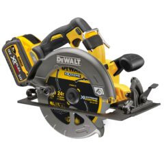 DEWALT Borstelloze Cirkelzaag 18V/54V XR FLEXVOLT 190mm (in TSTAK koffer, met 2x 9.0 Ah accu en XR lader)