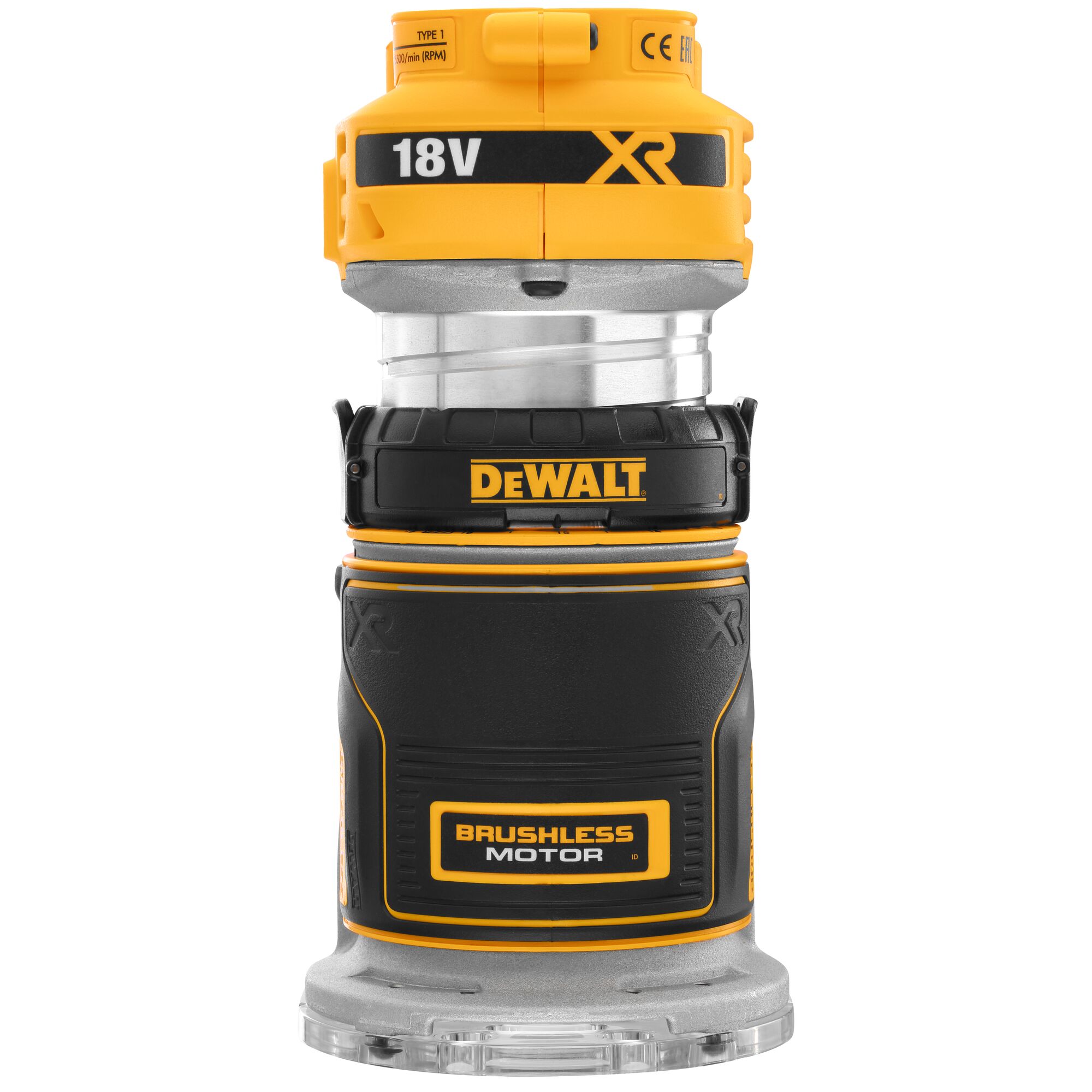 DEWALT Borstelloze Kantenfrees 18V XR (zonder accu en lader) 3 DEWALT Borstelloze Kantenfrees 18V XR (zonder accu en lader) - Afbeelding 3