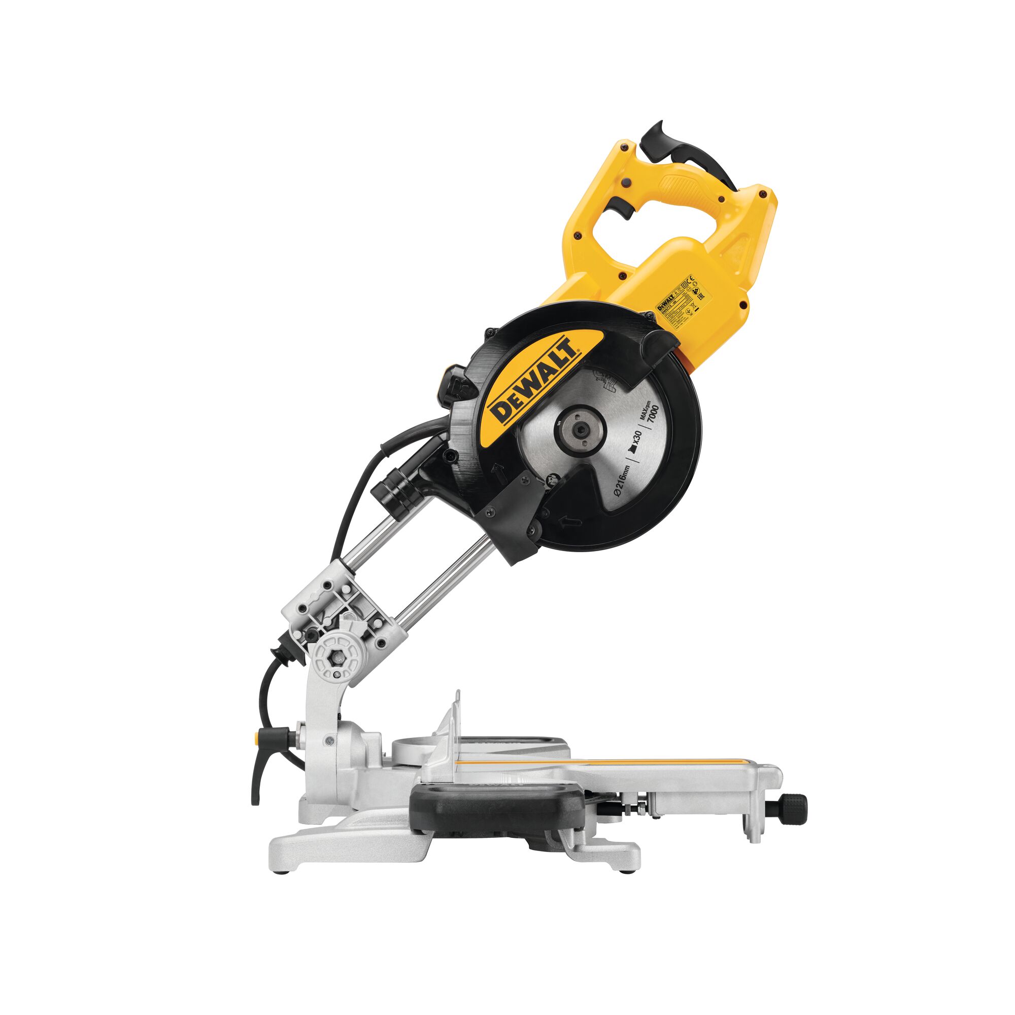 DEWALT Afkortverstekzaag 1300W 216mm 1 DEWALT Afkortverstekzaag 1300W 216mm