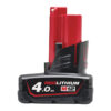Milwaukee M12™ 4,0 Ah accu