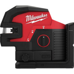Milwaukee M12™ kruislijnlaser met 4 punten