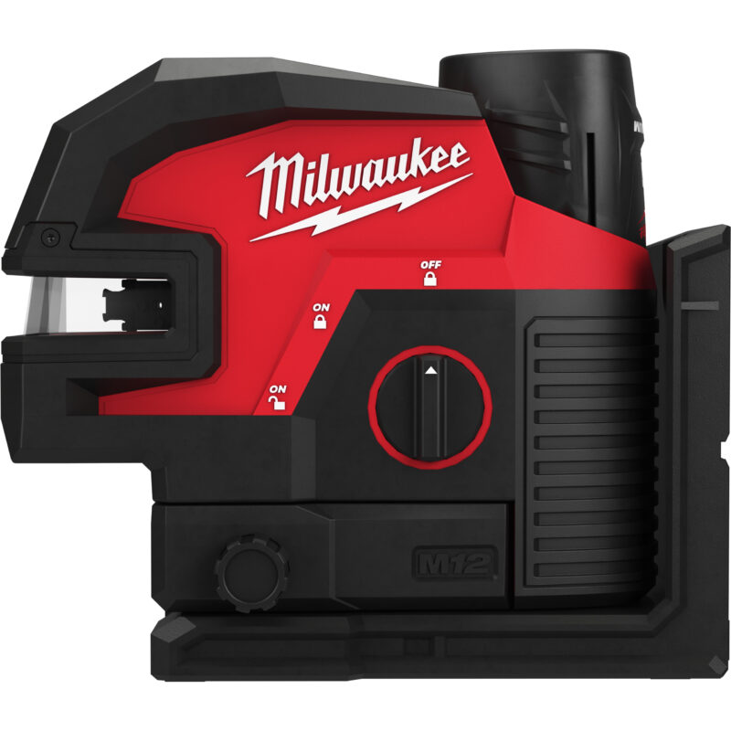 Milwaukee M12™ kruislijnlaser met 4 punten 1 Milwaukee M12™ kruislijnlaser met 4 punten