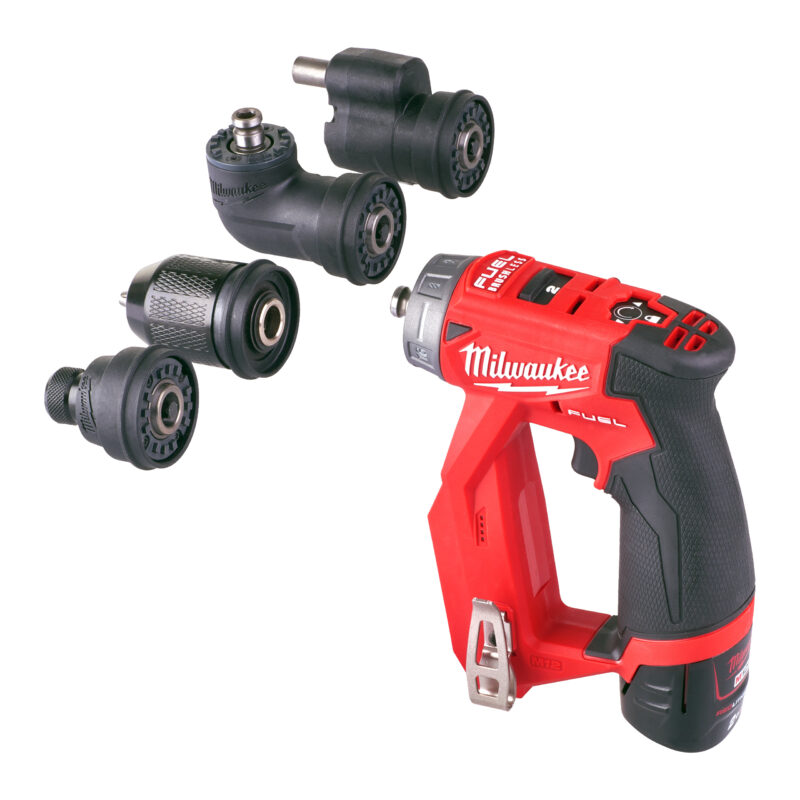 Milwaukee M12 FUEL™ installatieboormachine met verwisselbare koppen 1 Milwaukee M12 FUEL™ installatieboormachine met verwisselbare koppen