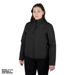 Milwaukee M12™ (S) verwarmde pufferjack dames - zwart