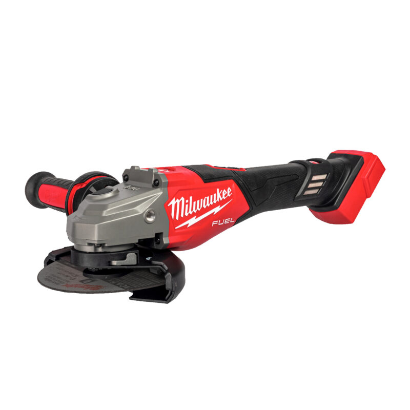 Milwaukee M18 FUEL™ 125 mm haakse slijpmachine met rem en schuifschakelaar 1 Milwaukee M18 FUEL™ 125 mm haakse slijpmachine met rem en schuifschakelaar