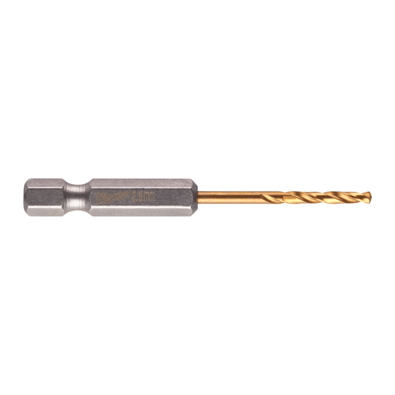 HSS-TiN Rood Hex 2.5 mm - 2st 1 HSS-TiN Rood Hex 2.5 mm - 2st