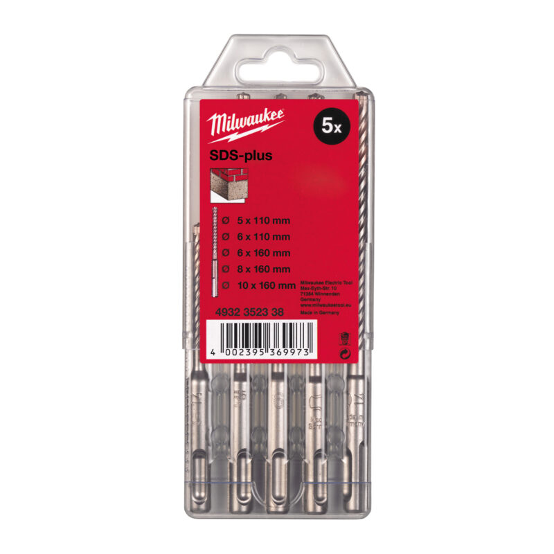 Set SDS-plus hamerboren (5-delig) 1 Set SDS-plus hamerboren (5-delig)