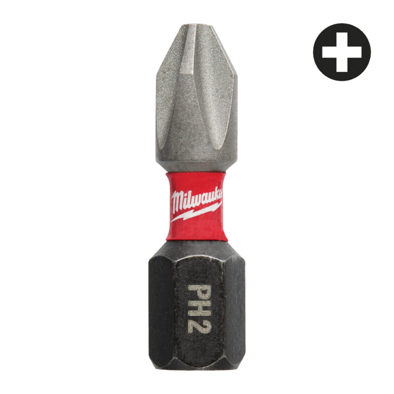 Milwaukee PH2 x 25 mm - 2st 1 Milwaukee PH2 x 25 mm - 2st