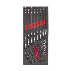 Milwaukee Foam Inlay Ringratel-steeksleutel Flex set MAXBITE™