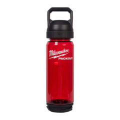 Milwaukee PACKOUT™ 740 ml Plastic fles met drinkdop rood