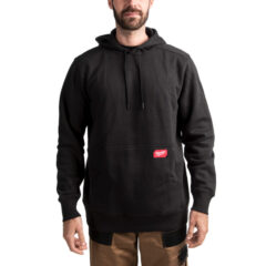 Work hoodie midweight - zwart