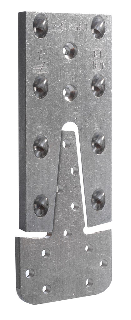 Beugel met zwaluwstaartverbinding - Aluminium ETB190-B 1 Beugel met zwaluwstaartverbinding - Aluminium ETB190-B